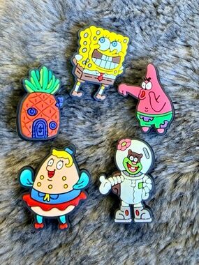 SpongeBob Jibbitz, Croc Charms - Set # 16